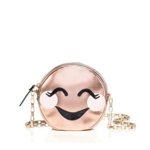NWOT Rare Kate Spade Studio Drive Stassi Smiley Crossbody Shoulder Bag Purse